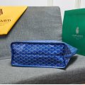Double-sided cowhide shoulder handbag
