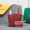 Single and double-sided genuine leather bag shopping bag