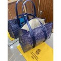 Shoulder Tote Bag Graffiti Bulldog Print Shopping Bag