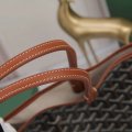 Top layer South African leather shopping bag