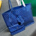 Double-sided cowhide shoulder handbag