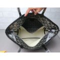 Zipper shopping bag