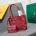 Single and double-sided genuine leather bag shopping bag